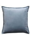 Mira Velvet Greey Blue Cushion