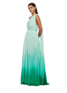  Adriana Maxi Dress Ombre Turquoise