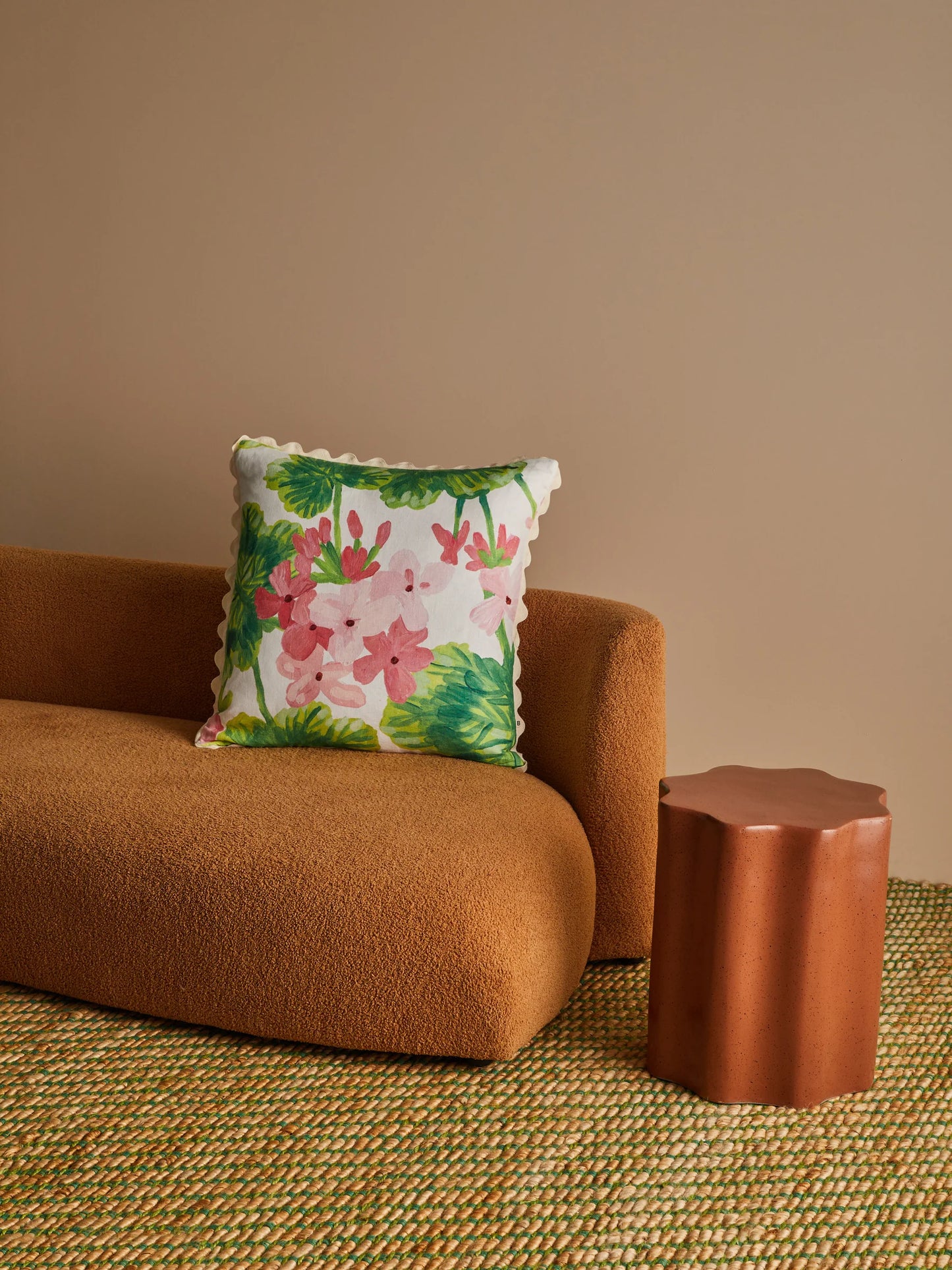 Geranium Cushion