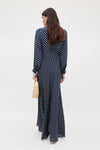 Emory Dress Runway Spot Navy