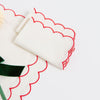 A Touch of Red Napkins - Set of 4