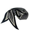 Scarf - Grey and Black Trim
