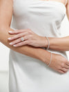 Josie Gold Plate Tennis Bracelet