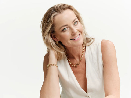 Abigail Gold Link Bracelet