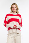 Gracie Angora Stripe Knit