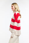 Gracie Angora Stripe Knit