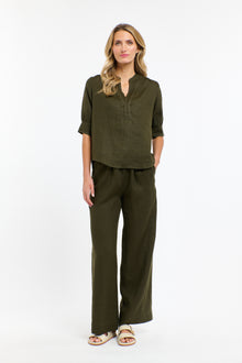  Perry Linen Drawcord Pant