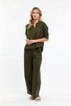 Perry Linen Drawcord Pant
