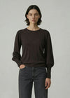 071 Always Bell Sleeve - Nut Berry