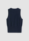 180 Cashmere Classic Tank - Navy