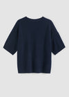 273 Cashmere Featherweight Top - French Navy