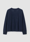 275 Cashmere Featherweight Cardi - French Navy