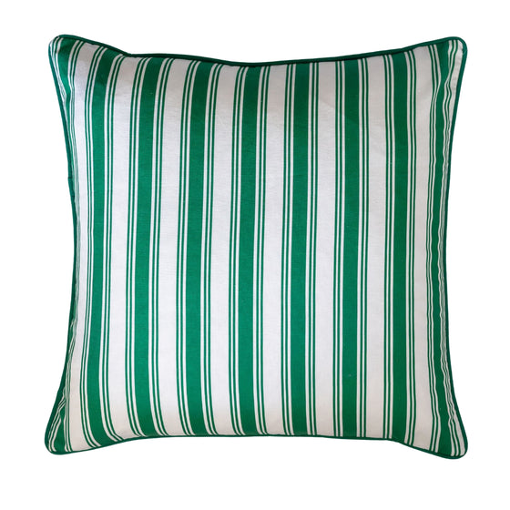 Green Stripe Cushion