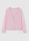 394 Cashmere Cardigan Pink