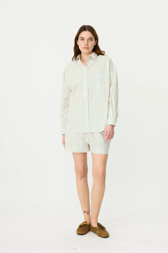Chiara Long Sleeve Shirt Multi Stripe