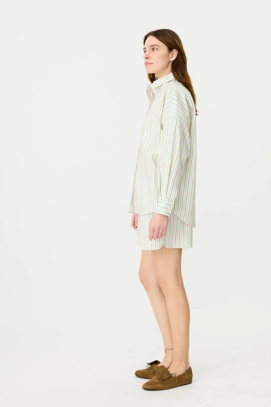 Chiara Long Sleeve Shirt Multi Stripe