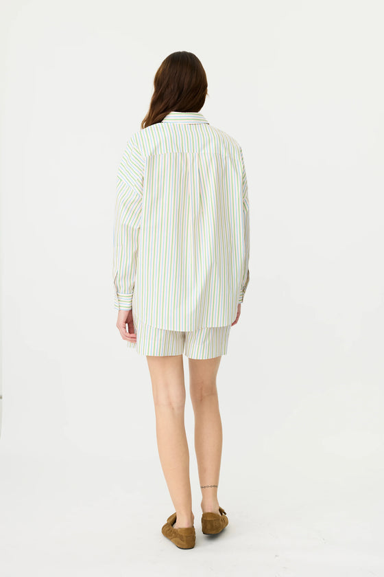 Chiara Long Sleeve Shirt Multi Stripe