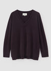 494 Cashmere Gorgeous V - Merlot