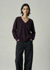 494 Cashmere Gorgeous V - Merlot