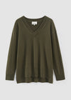 494 Cashmere Gorgeous V - Olive