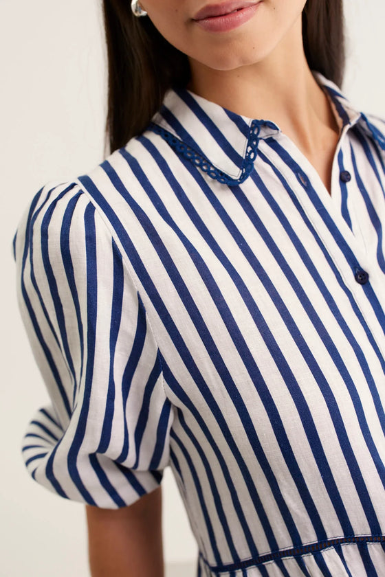 Marlow Bretton Linen Dress