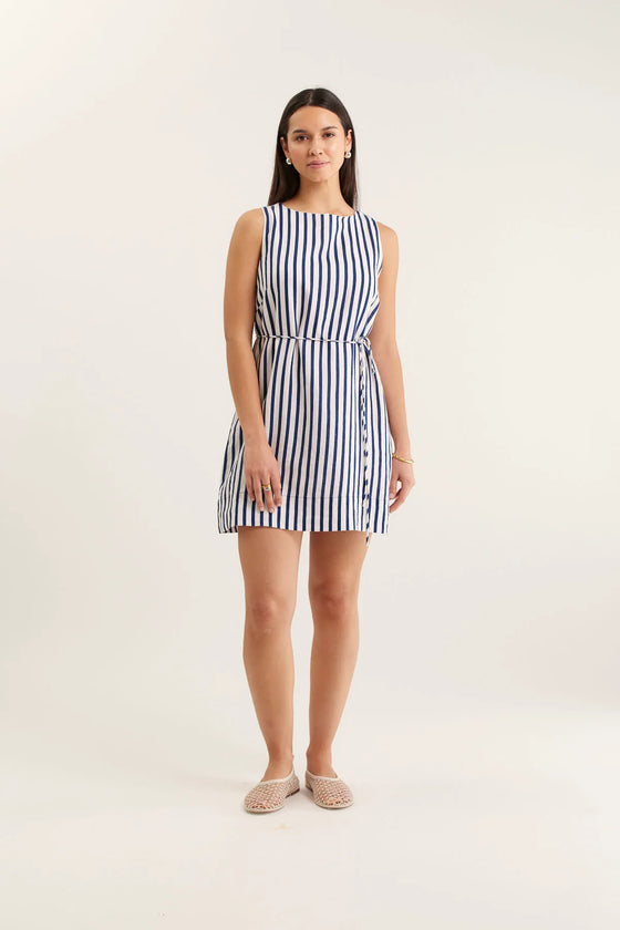 Rommy Bretton Linen Dress