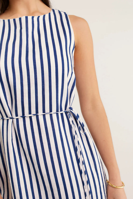 Rommy Bretton Linen Dress