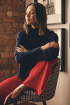 Fifi Polo Sweater - Midnight Navy