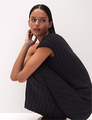 Ilsa Knit Top Black