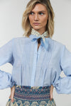 Myra Short Skirt blue