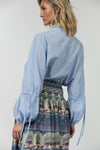Myra Short Skirt blue