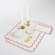  Touch of Red Tablescape - Table for 8