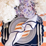 All About Navy Napkins - Set of 4
