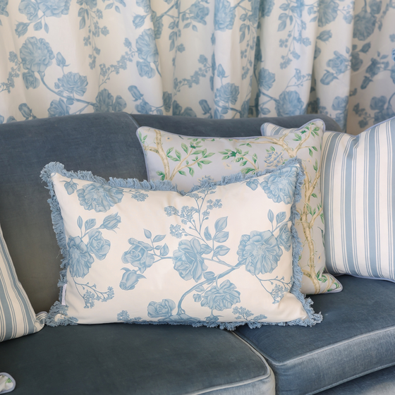 Blue Camille Cush