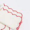 Touch of Red Tablescape - Table for 4