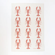  Organic Cotton Lobster Tea Towel
