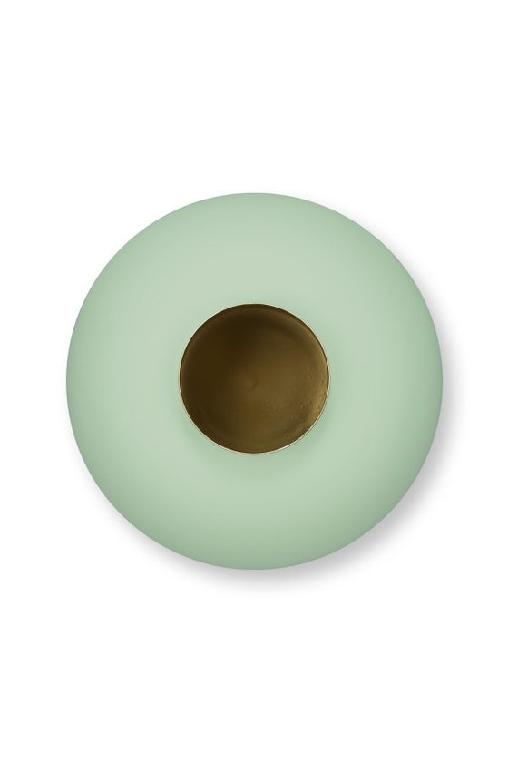 Metal Vase Green