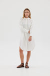 Chiara Shirt Dress White