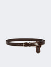 Pelle Belt Dk Brown