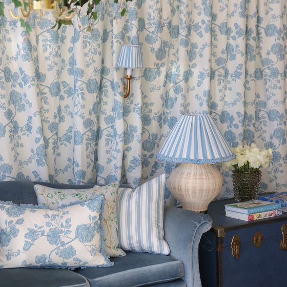 Blue Camille Cush