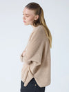 Camille Cashmere Top - Chestnut