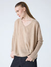Camille Cashmere Top - Chestnut