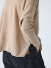 Camille Cashmere Top - Chestnut