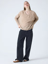 Camille Cashmere Top - Chestnut