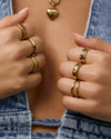 Mi Armour Gold Ring
