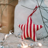 Lucia Fabric Star Red Stripe