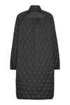 Long Quilt Jacket - Black
