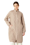 Long Quilt Jacket - Wheat