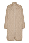 Long Quilt Jacket - Wheat