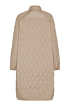 Long Quilt Jacket - Wheat